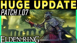 Elden Ring PATCH 1.07 SEPPUKU, RIVERS OF BLOOD NERFS and BUFFS, Weapon Skills, Spells, Incantations,