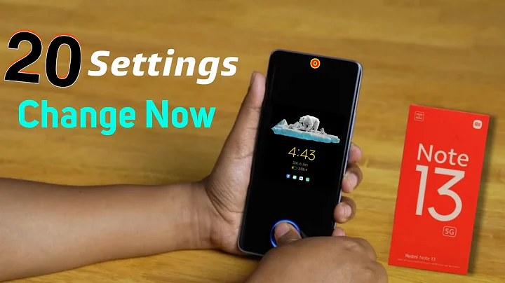 Redmi Note 13 5G 20++ Useful Settings Change Right Now | Redmi Note 13 5G Best Tricks & Tips