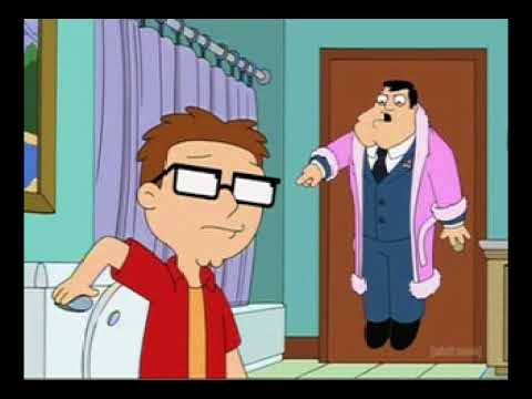 American Dad Stan Confronts Steve In The Bathroom