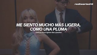 Famous Sabrina Carpenter - Feather (Español + Lyrics) | video oficial Net Worth