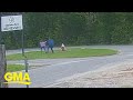 Man in custody after video shows him attempting to kidnap girl l GMA