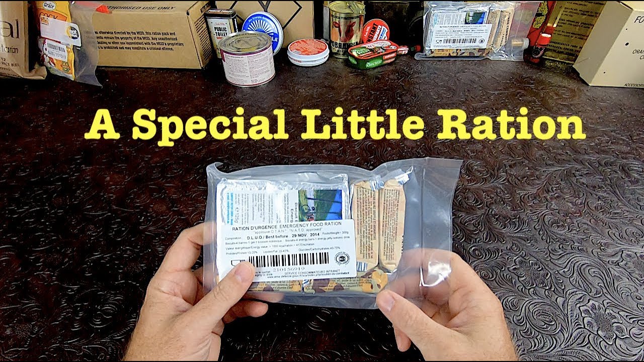 French Armed Forces One Day Survival Ration Review !!! - YouTube