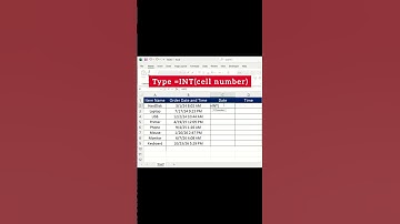 How to Separate Date and Time in Excel | Easy Formula Trick 💡