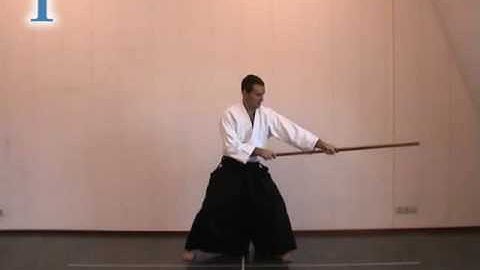 Aikido instruction; 13 jo kata