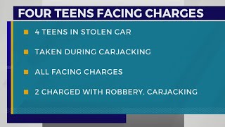 4 teens arrested after late night chase in Nashville