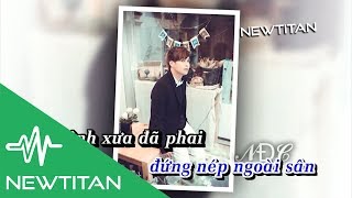 Video thumbnail of "[Karaoke] Hoa Bằng Lăng - Hồ Quang Hiếu [Beat]"
