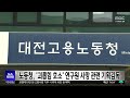 노동청, '괴롭힘 호소' 연구원 숨진 국립수산과학원 기획 감독/대전MBC