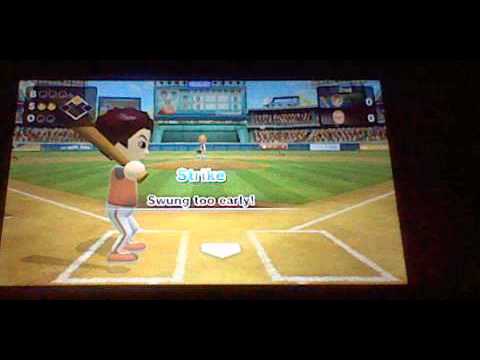 wii baseball club sports