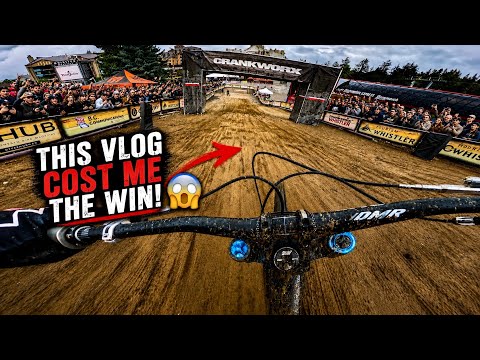 THIS VLOG COST ME THE WIN! - Whistler A-Line AIR Downhill Crankworx