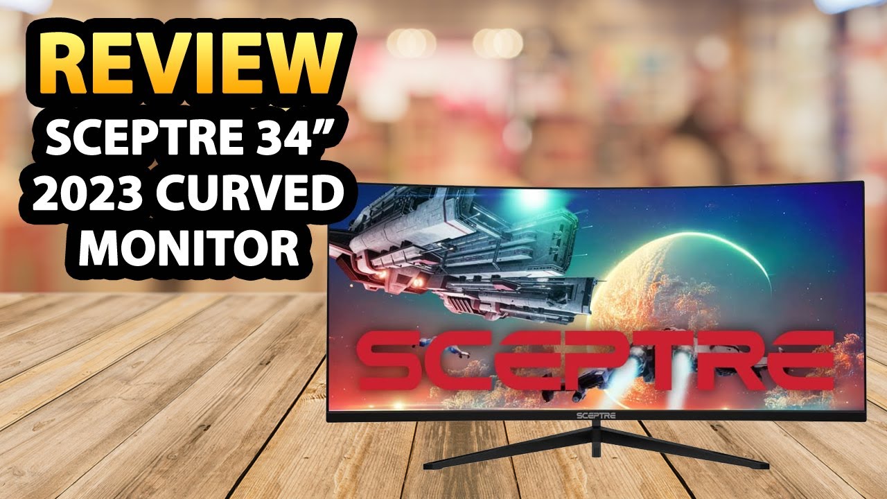 Sceptre C345B-QUT168 34" Curved Ultrawide Monitor Review (2023 Model