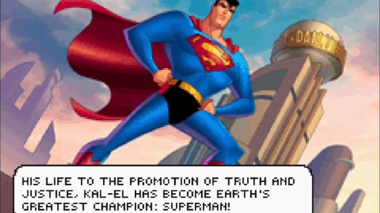Superman Countdown to Apokolips GBA Gameplay (2003) Gameboy Advance
