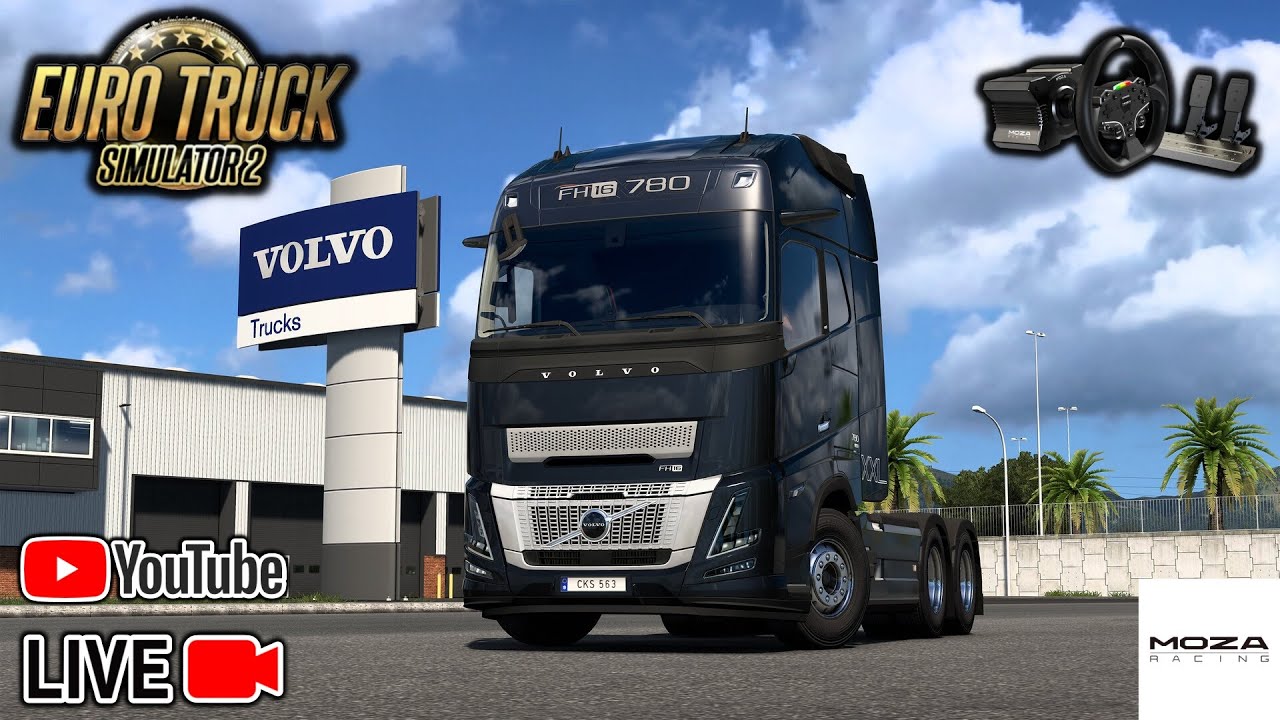 Euro Truck Simulator 2 เพื่อนรถบรรทุก # ๕๘๗ [ Moza Racing R5 ]