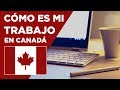 Mi trabajo en Canadá - Mi oficina