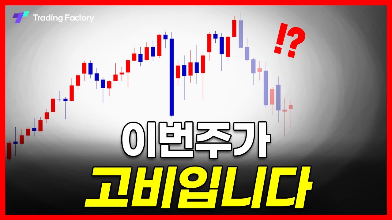 현재 나스닥, 리먼 사태 직전과 똑같습니다