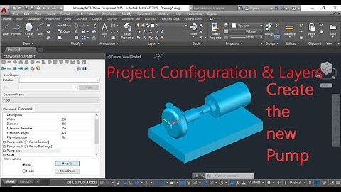 [CADWORX]_6 Project Configuration & Layers in Equipment module