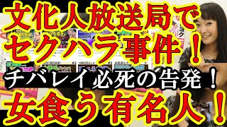 【文化人放送局でセクハラ事件発生！千葉麗子氏が必死の告発ポスト！加藤清隆は完全無視で能天気ポスト！いい加減にしろ！】そしてこの事案から逃げる保守インフルエンサーが多数！お前らも身に覚えあるだろ！タレコ