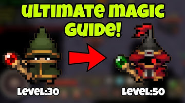 ULTIMATE MAGIC GUIDE TO LEVEL UP!! | BEGINNERS GUIDE | CURSE OF AROS | YOUNGER BEAST |