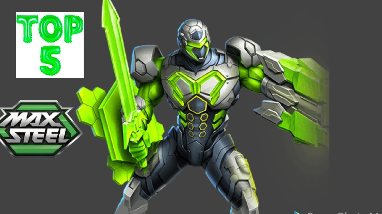 Top 5 Mejores Juguetes Max Steel Reboot Verde YouTube