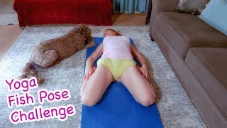 Yoga Pose Challenge At Home | Fish Pose