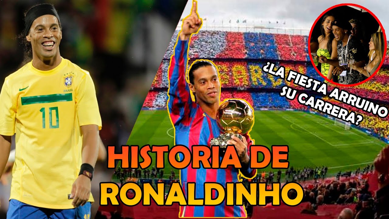 Conoce la biografía de Ronaldinho - YouTube