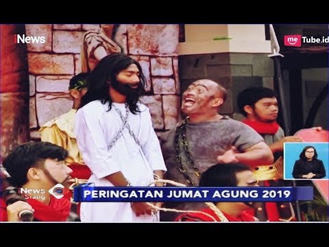 Prosesi Jalan Salib Mengingat Kembali Pengorbanan Yesus Kristus - iNews Siang 19/04