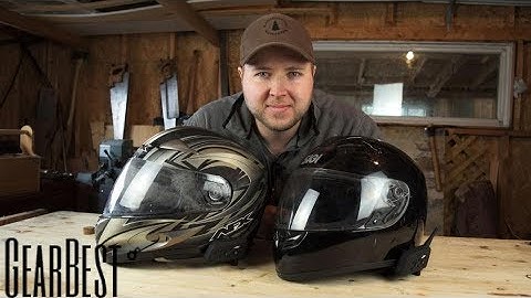 VNETPHONE V6-1200 Helmet Intercom - Unboxing & Install [GEARBEST]