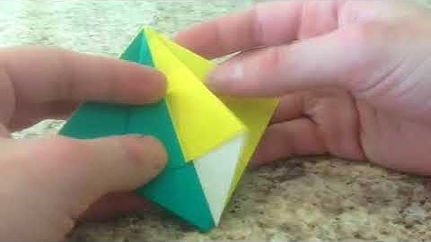 Origami Pyramid By Jonathan Graham