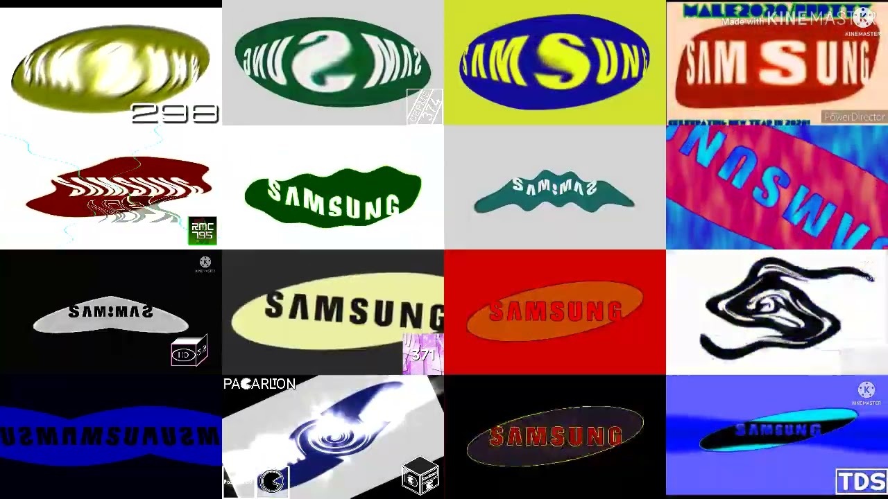 Samsung Logo History Superparison 12