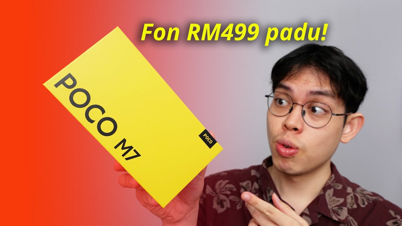 Harga RM499, bateri gergasi 7000mAh, skrin 144Hz!  - POCO M7