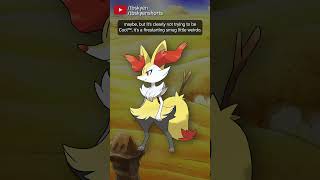 Fennekin gets delightfully weird with it | #pokemon