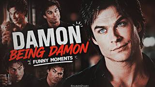 Damon being iconic for 12 minutes [TVD]