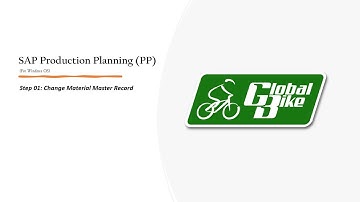 SAP | S4/HANA | Production Planning (PP) | Step 01: Change Material Master Record | Windows
