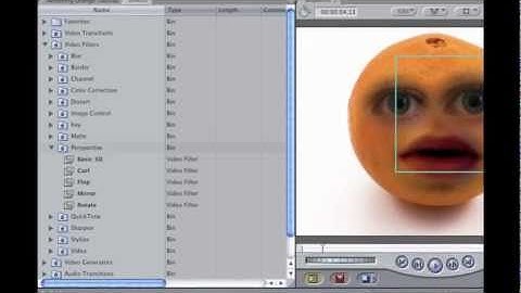 How to do the "annoying orange effect" in final cut THE RIGHT WAY