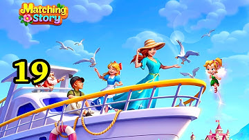Matching Story. Part 19. Gameplay Walkthrough (iOS,Andriod). #matchingstory #matchingstory #gameplay
