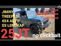 LELANG JIMNY 4X4 TREEPES 25JT SS LENGKAP!!!