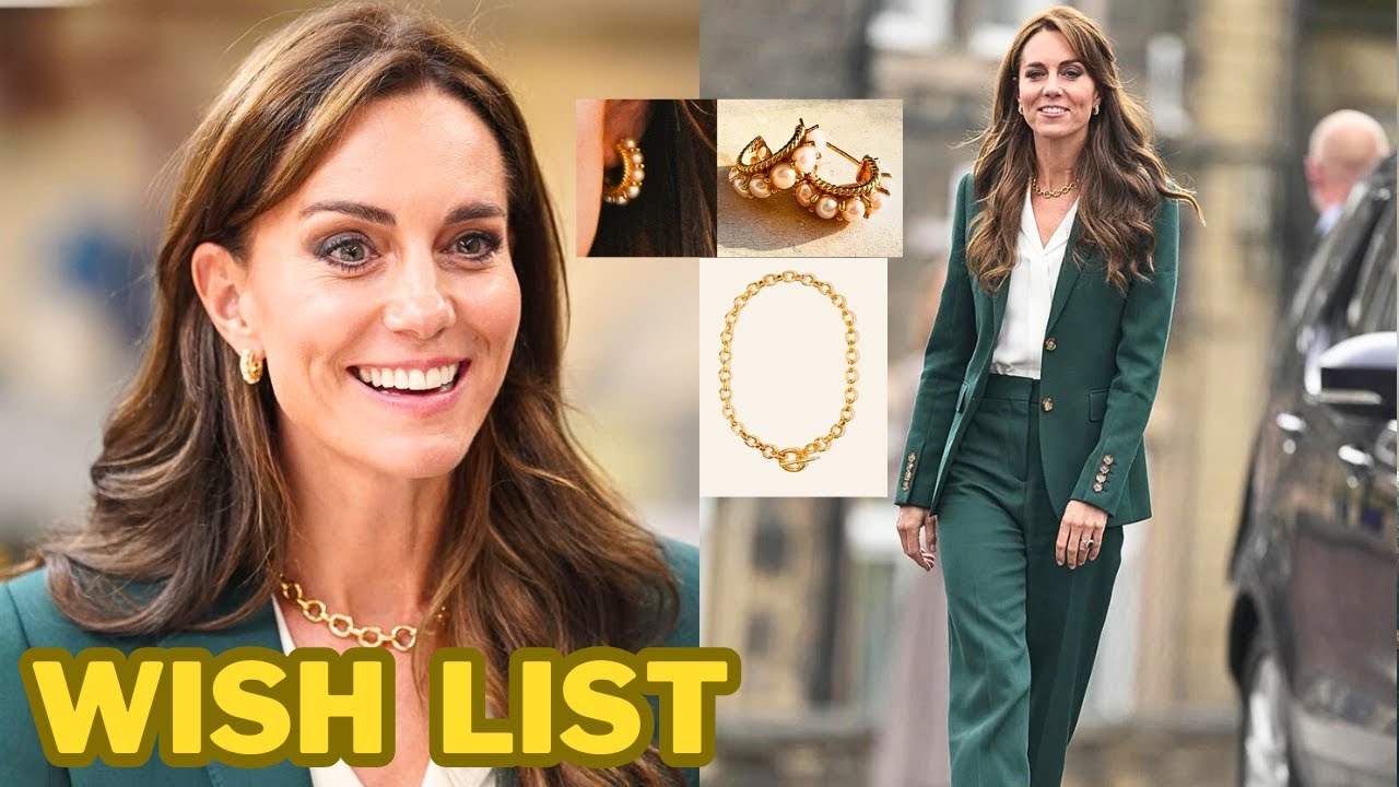 CHUNKY GOLDEN NECKLACE: Princess Kate's Is The New Cool-girl Accessory