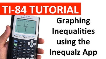 Graphing Inequalities (Inequalz App): TI-83, TI-84/TI-84 Plus, TI-84 Plus C, TI-84 CE