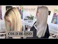 Cold Ash Blond. Natulique. Холодный пепельный блонд. Органический краситель для волос.