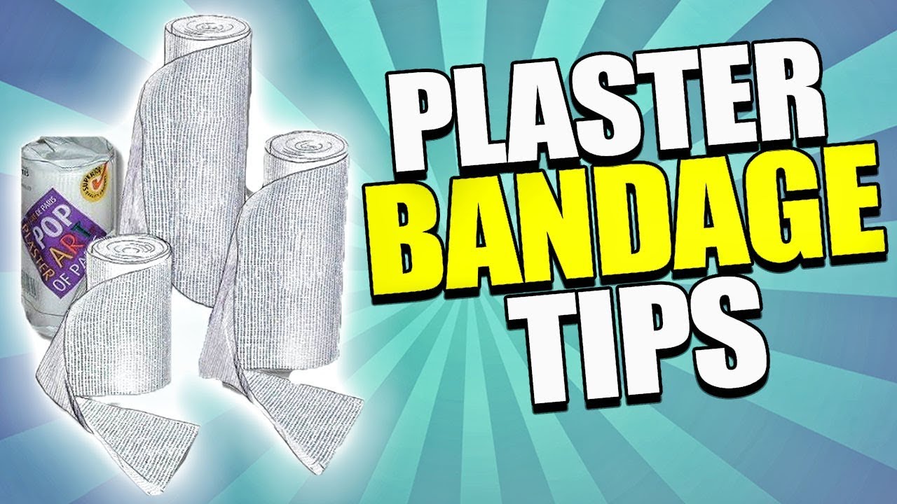 Plaster of Paris Bandage Shell Molds Tips Tutorial 