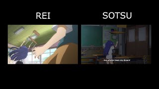 Higurashi Rei vs Sotsu - Chair Scene Comparison