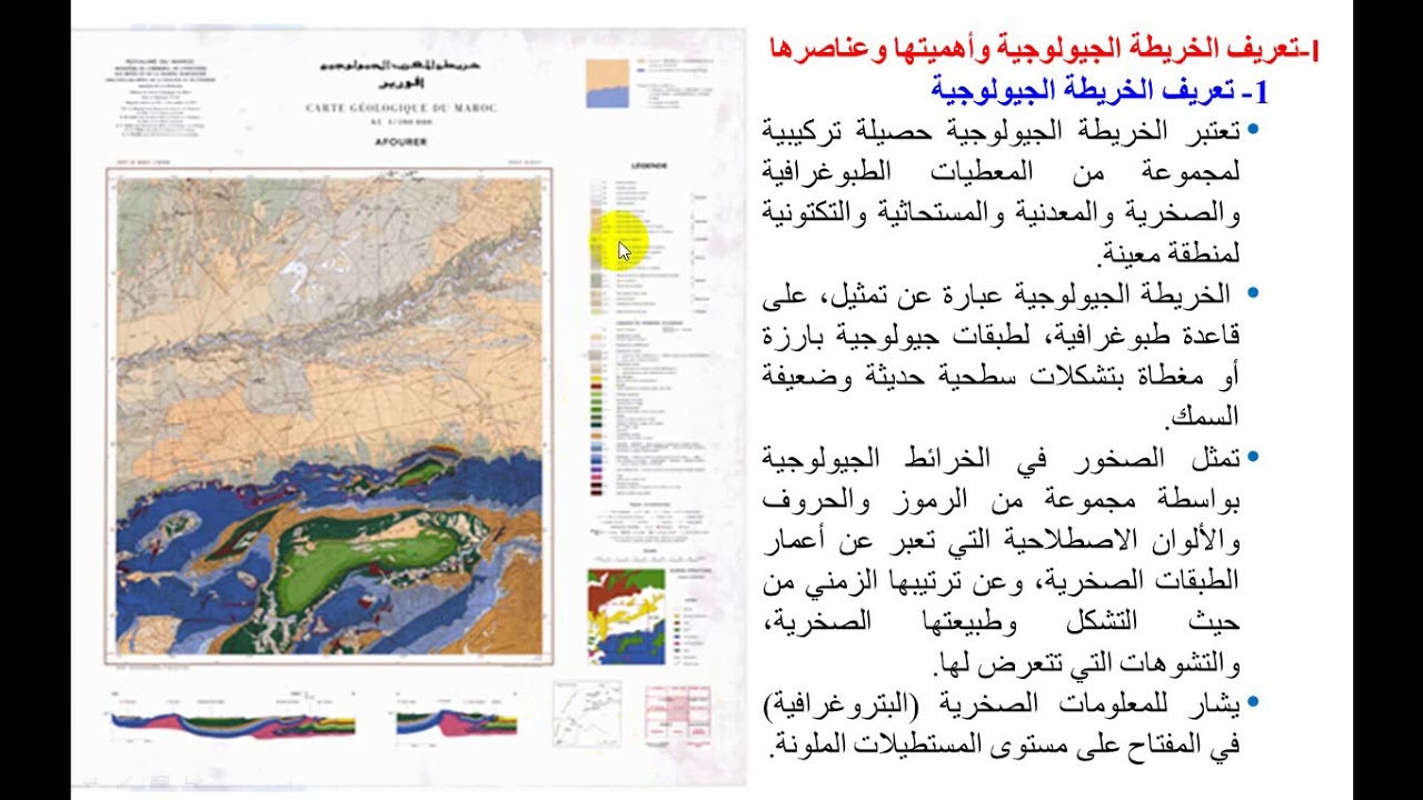 التطبيقات المورفوبنيوية: المقطع رقم 1