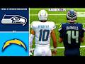 Seahawks vs Chargers Week 4 Simulation (Madden 26 Updated Rosters)