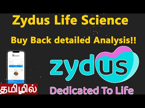 Zydus Life Science Buy Back detailed Analysis!! #Buyback