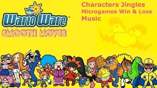 Warioware Smooth Moves All Characters Jingles Microgames Win & Lose Music