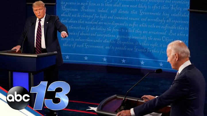 WNC residents gathered for presidential debate watch parties