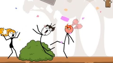 Dangling Man  Gameplay Walkthrough - All Levels 1-40 - Funny Stickman Brain Puzzle Game (WEEGOON)