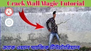 Wall Crack Magic Tutorial In Kinemaster.Technical Swapan2.0