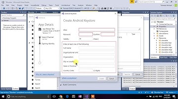 Xamarin - Visual Studio - How To Generate APK File To Distribute on Playstore & via other sources
