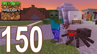 Minecraft: Pocket Edition - Gameplay Walkthrough Part 150 - Dog vs Zombie and Spider (iOS, Android) screenshot 4