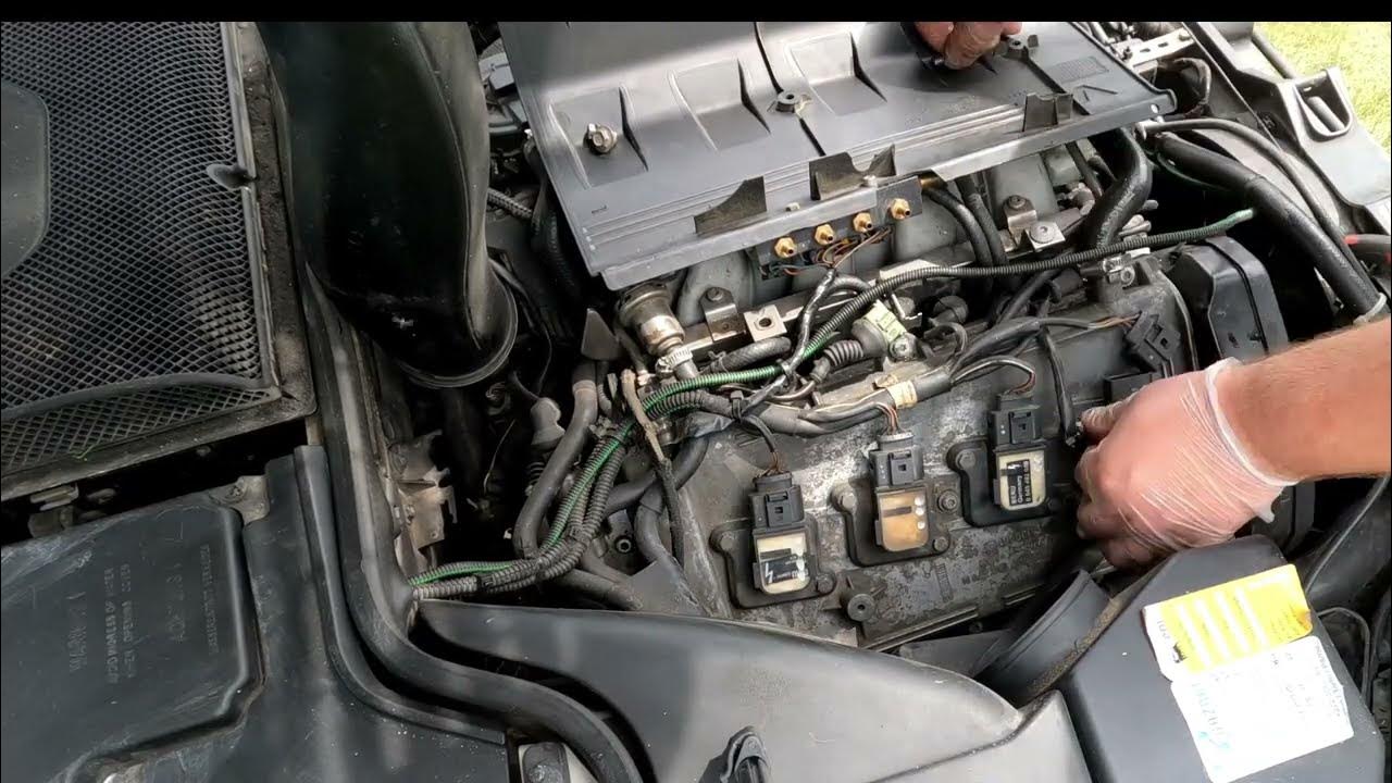 Spark plugs replacement in home audi a8 v8 lpg youtube